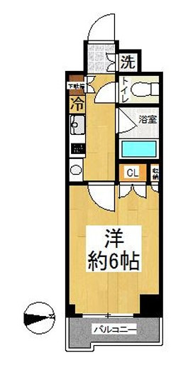 【間取り】 | ルーブル羽田萩中