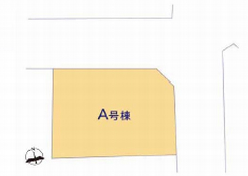 【仲介手数料０円】綾瀬市綾西5丁目　新築一戸建ての区画図|綾瀬市綾西5丁目　新築一戸建て