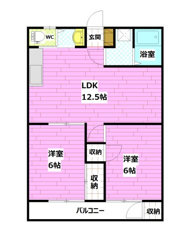 サンシティ峰の間取り