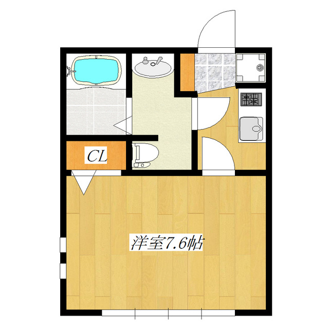 ヴィラージュ志伊Ⅱの間取り|7.6帖の広い洋室と3.2ｍの高い天井！