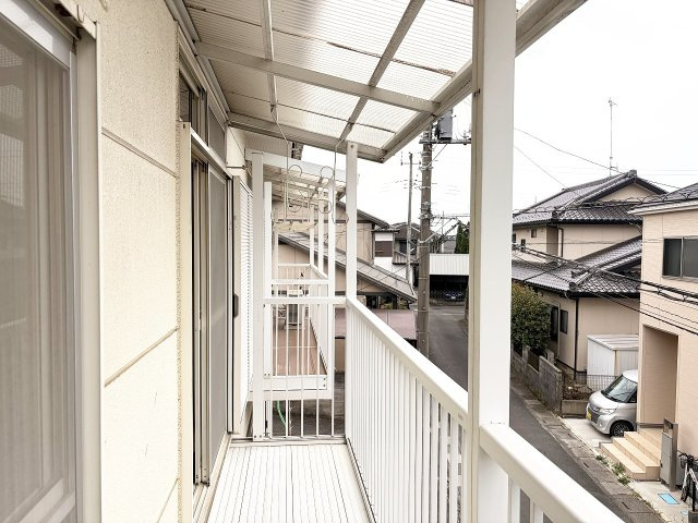 ソフィアハイツ　5号棟のバルコニー