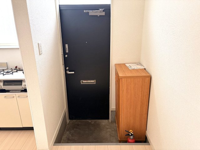 ソフィアハイツ　5号棟の玄関