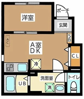 【間取り】 | AZURE Meguro Gohongi | 間取りです。