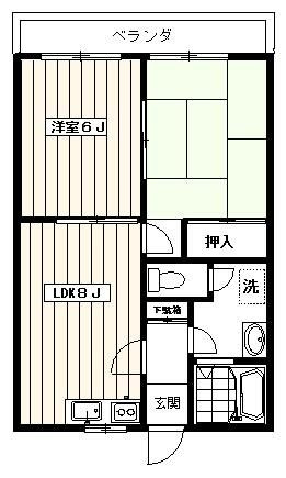【間取り】 | メゾンリバーサイドＣ棟