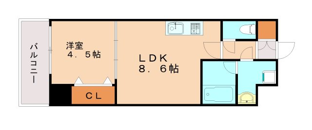 LaDouceur西宮北口の間取り