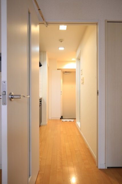 新宿区若松町の賃貸マンションの居間・リビング