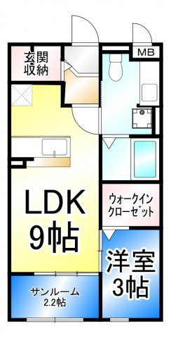 フィオーレ本郷の間取り
