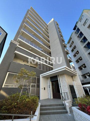 バロンドール京橋の外観|外観は落ち着いています