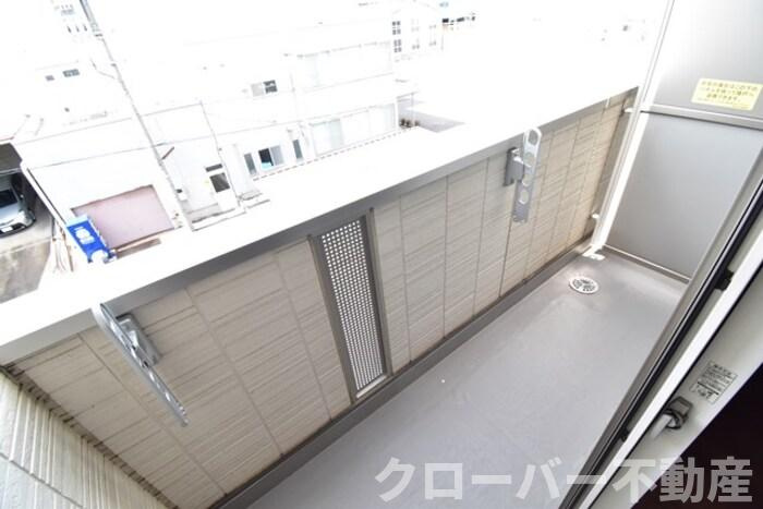 サンライズ豊益 築港町のバルコニー|バルコニー