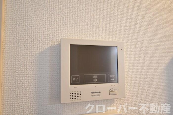 サンライズ豊益 築港町のセキュリティ|モニタ付インターホン