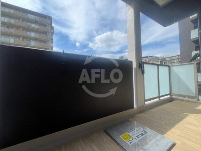 ミラージュパレス新梅田Cieloのバルコニー