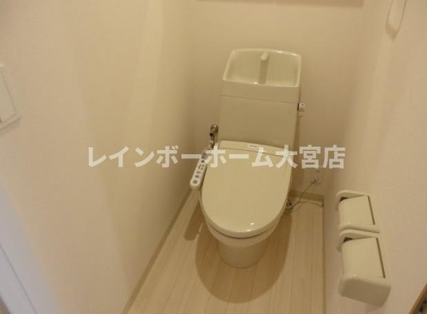 ベルグラース西大宮のトイレ