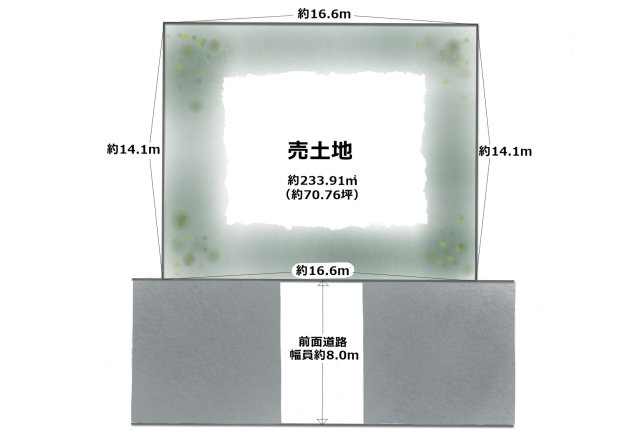 大阪市城東区諏訪4丁目の区画図