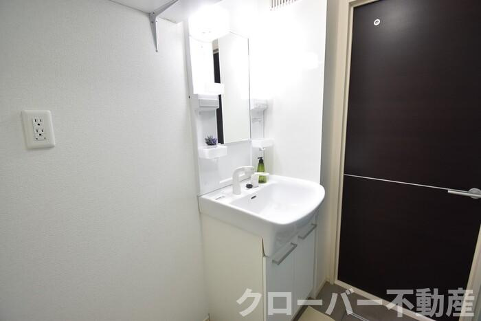 シャインポート屋島G・H棟 H棟の独立洗面台|洗髪洗面化粧台