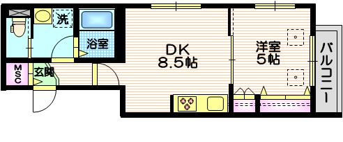 フォーシーズンの間取り