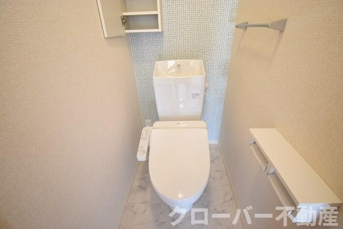 シュトラント国分寺Ⅱのトイレ|温水洗浄暖房便座
