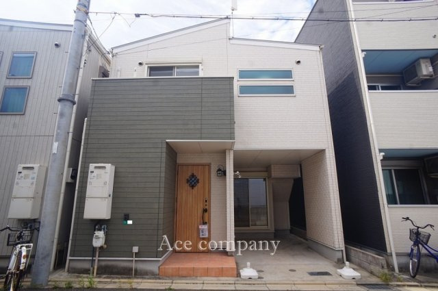 【外観】 | 平野区長吉川辺3丁目 | 【平成28年築☆2階建て♪前道は開発分譲地内、交通量少ないです♪】ローン返済目安：月々約86421円（頭金0円、変動金利0.875％、返済期間40年、ボーナス払い無しで試算しています）