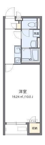 クレイノＭＡＫＩの間取り|代表的な間取のため実際の間取とは異なる場合があります