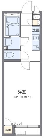 クレイノパストラルⅡの間取り|代表的な間取のため実際の間取とは異なる場合があります