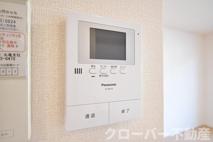 セジュールのセキュリティ|モニタ付インターホン