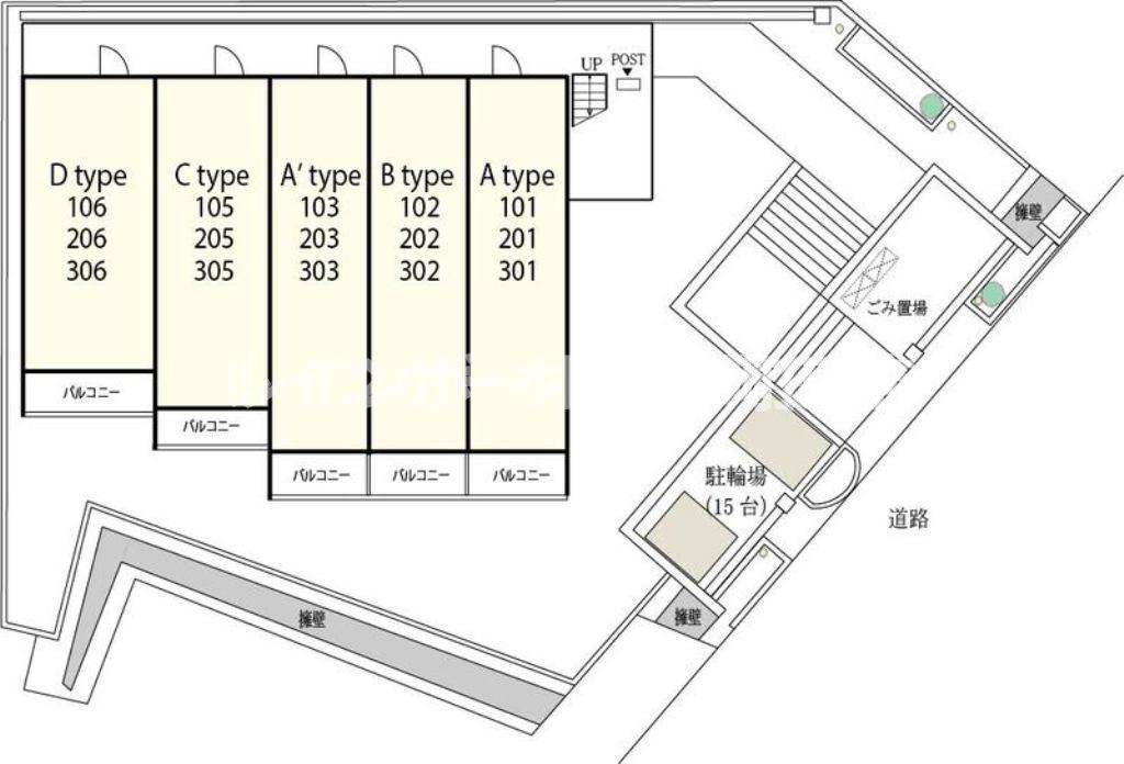 リブリ・王禅寺※初期費用分割あと払いサービス利用可能の区画図
