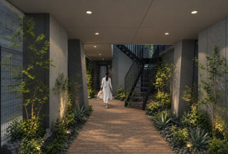 【ロビー】 | AFLO Garden -SHINSAIBASHI- | AFLO Garden SHINSAIBASHI　ロビー