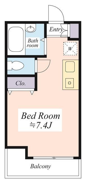 プランドール鶴見の間取り