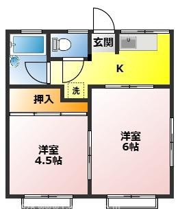 【間取り】 | ふらわぁハイム