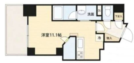 クレール千代田岩本町の間取り|間取りです。