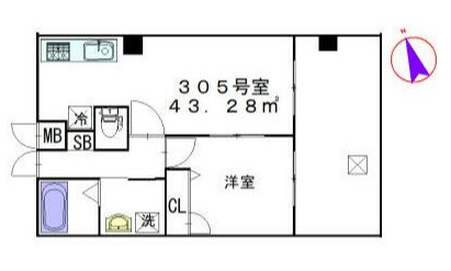 ルシアスの間取り