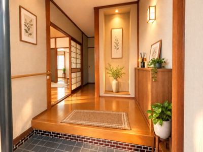 【玄関】 | 大井貸家