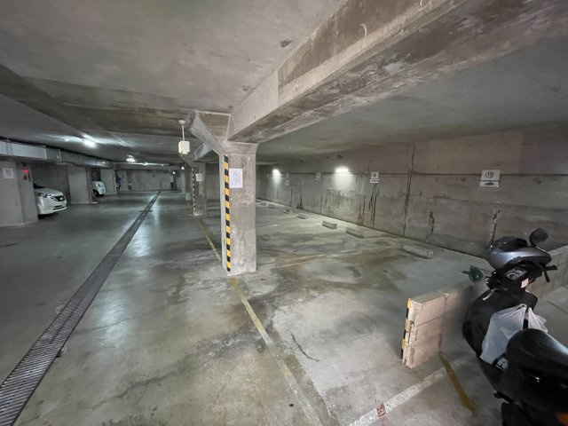 西宮ニューコーポの駐車場
