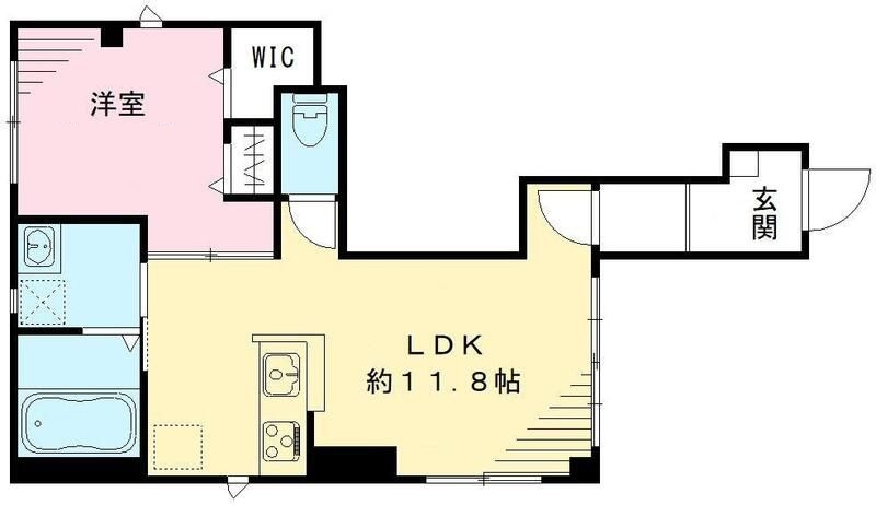メゾン レリナの間取り|間取りです。