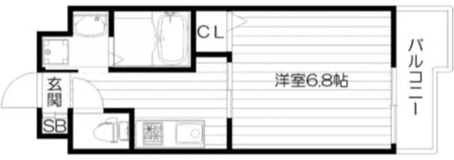 【間取り】 | ミリアン四天王寺夕陽丘Ⅱ