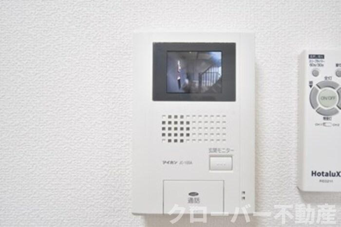 ファミーユタイチ Ａ棟のセキュリティ|モニタ付インターホン