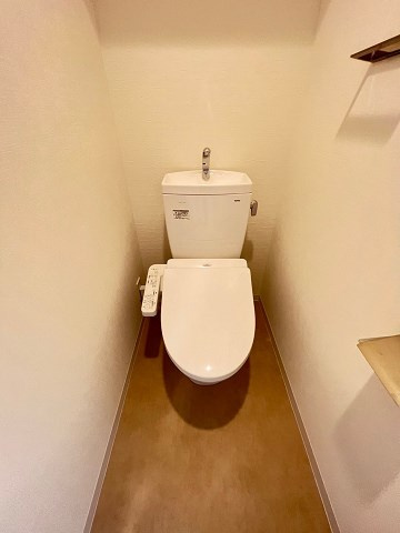 大阪市西淀川区柏里１丁目の賃貸マンションのトイレ|トイレもきれいです