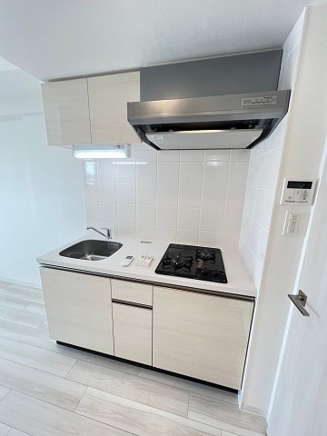 大阪市西淀川区柏里１丁目の賃貸マンションのキッチン|使いやすいキッチンです