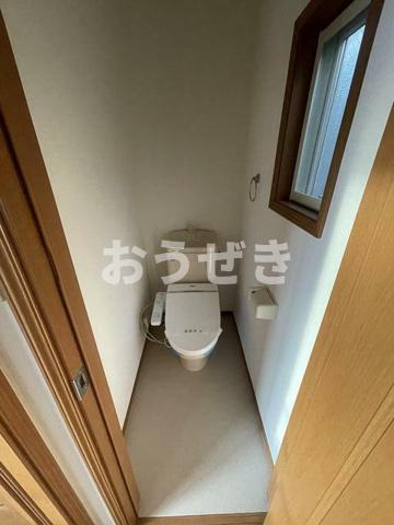 上星川貸家のトイレ