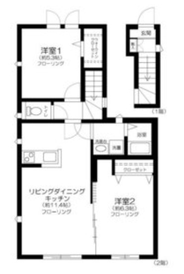 Damansara Wasedaの間取り