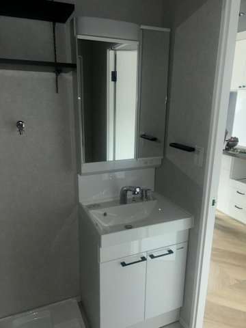 小石川マンションの洗面所