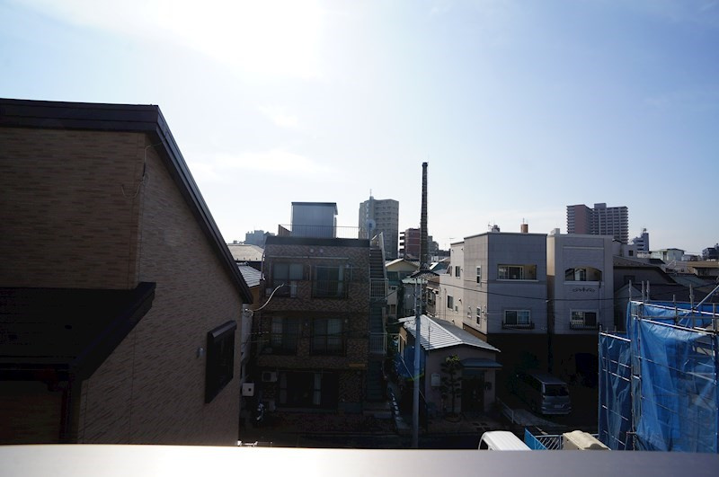 江戸川区平井４丁目の賃貸マンションの展望|バルコニーから正面眺望♪日当たり良好♪