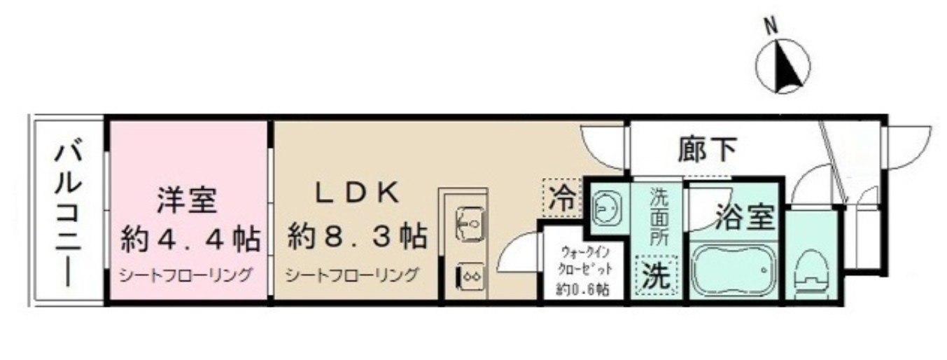 Soga Architect BLDⅡの間取り