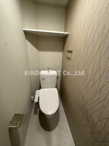 ミラージュパレス新梅田Cieloのトイレ|落ち着いたトイレです