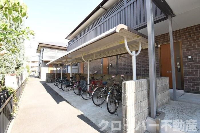 リビングタウン伏石 B棟のその他共用部分|駐輪場