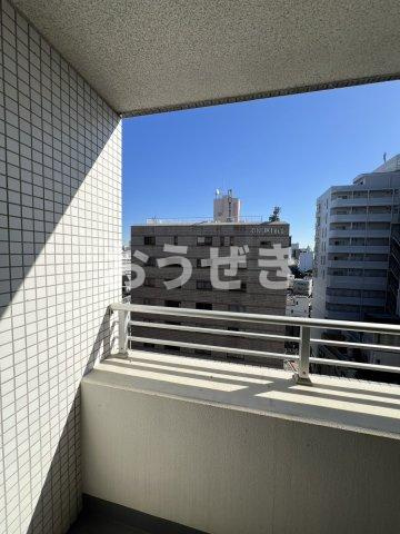 フレックスタワー横浜野毛のバルコニー