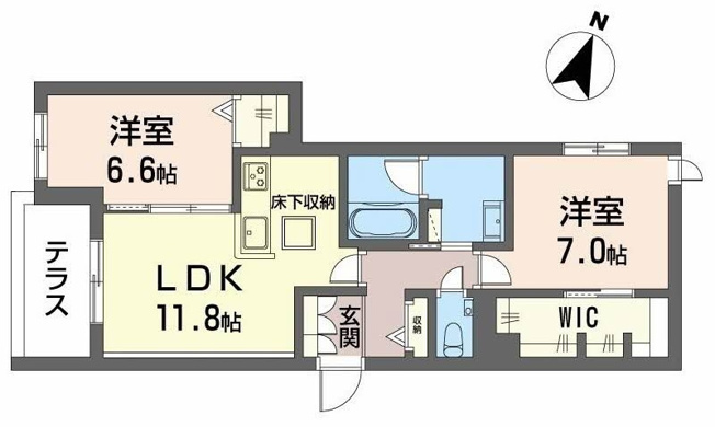 【間取り】 | シャーメゾン神戸摩耶