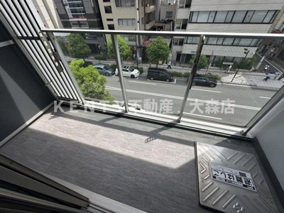 【バルコニー】 | レジディア大井町 | 外からの目が気にならないバルコニーで洗濯物が干せます