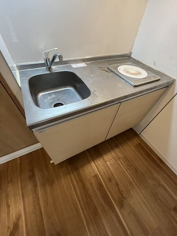 尼崎市御園１丁目の賃貸マンションのキッチン