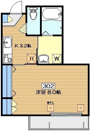クレールメゾンＷの間取り