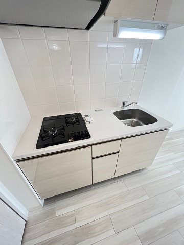 大阪市西淀川区柏里１丁目の賃貸マンションのキッチン|キッチンです